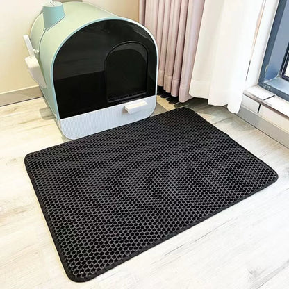 2-Layer Cat Litter Trap Mat – Extra Large, Durable & Easy to Clean