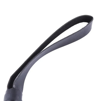 PU Leather Horse Riding Crop – Durable Equestrian Training Whip (Black)