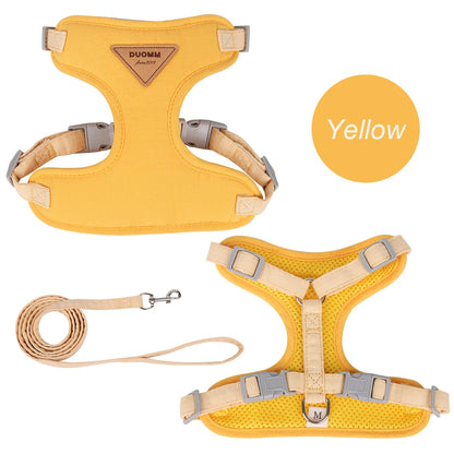 Pet Harness & Leash Set for Cats & Small Dogs – Breathable, Durable Kitten Harness for Outdoor Walking