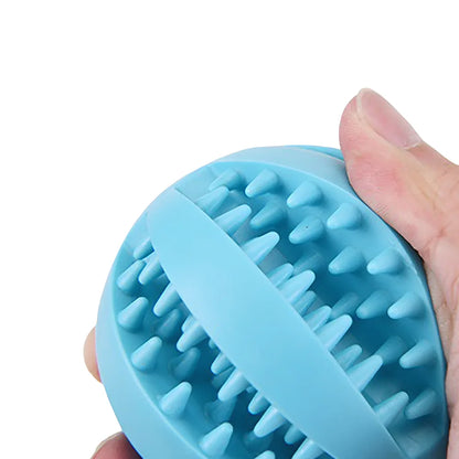 Dog Treat Dispensing Ball, Teething & Puzzle Chew Toy