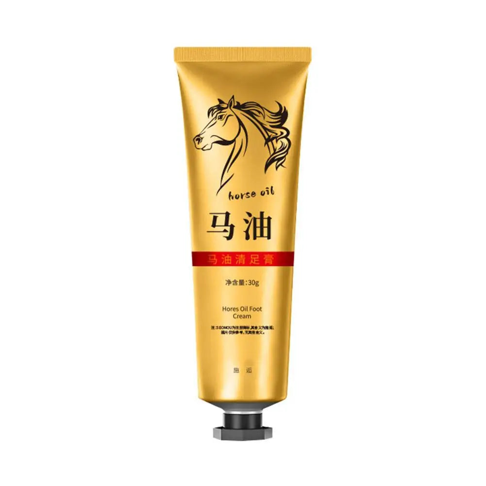 Horse Oil Foot Cream Stick, Moisturizing Balm for Dry & Cracked Heels