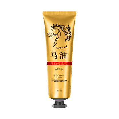 Horse Oil Foot Cream Stick, Moisturizing Balm for Dry & Cracked Heels