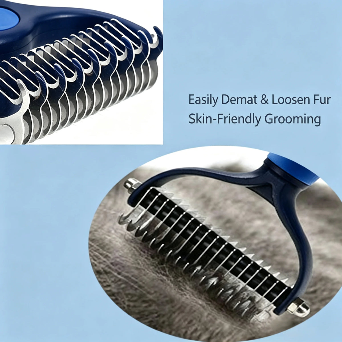 Pet Grooming & Cleaning Kit – Nail Clippers, Detangling Comb, Nail File & Essential Grooming Tools for Cats & Dogs