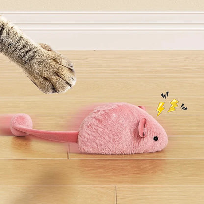 Interactive Plush Mouse Cat Toys – Glow-in-the-Dark Chew & Play Toys for Indoor Cats