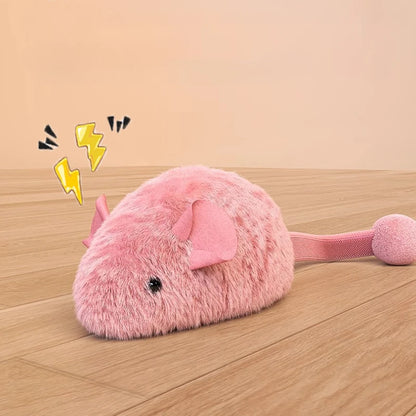 Interactive Plush Mouse Cat Toys – Glow-in-the-Dark Chew & Play Toys for Indoor Cats